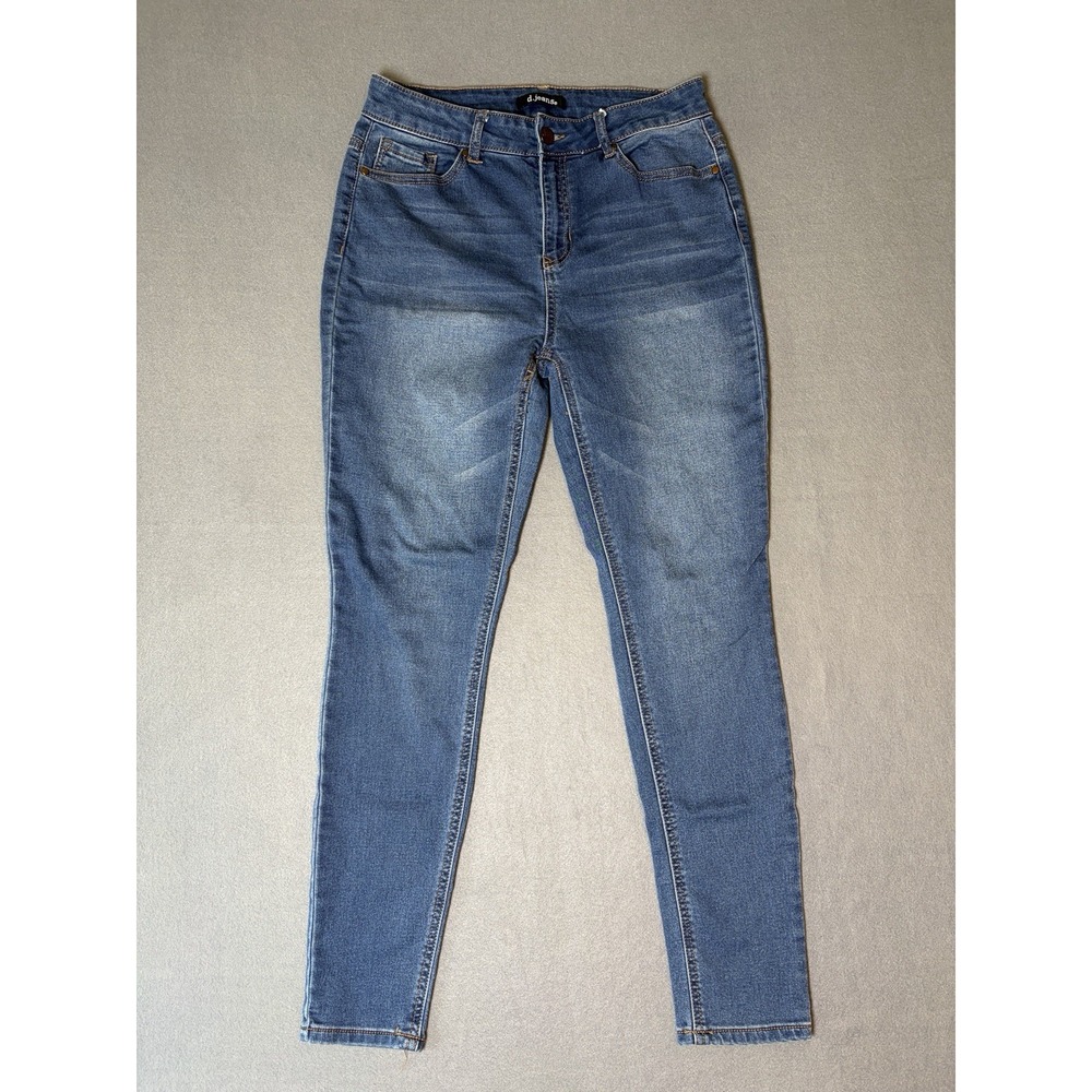 D. Jeans Skinny Medium Wash Denim Pants Women's Sz 8